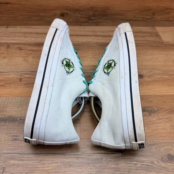 Converse One Star Pro Vintage Suede Sneakers Shoes White Men's A04142C Size 10 - Picture 5 of 9